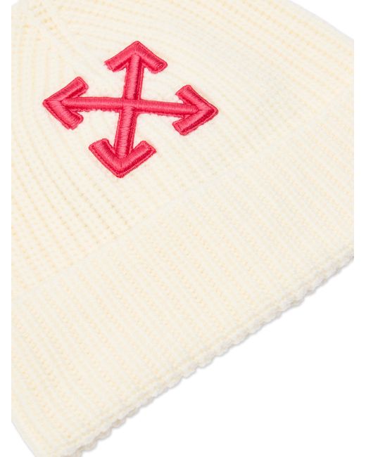 Off-White c/o Virgil Abloh Pink Arrow Classic Beanie
