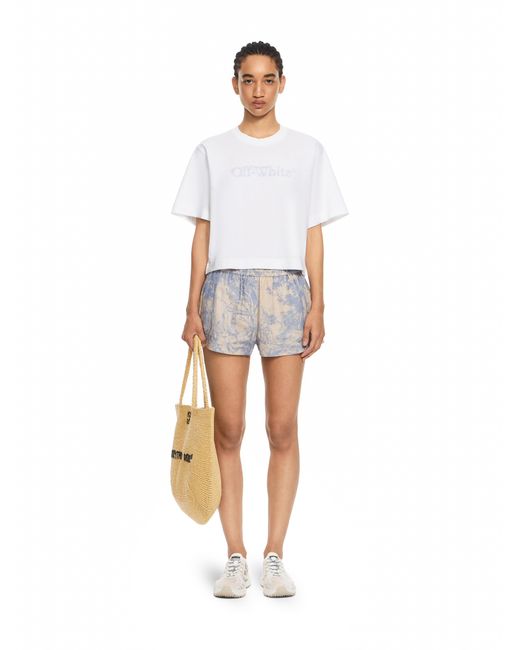 Off-White c/o Virgil Abloh White City Nature Arrow Crop Tee