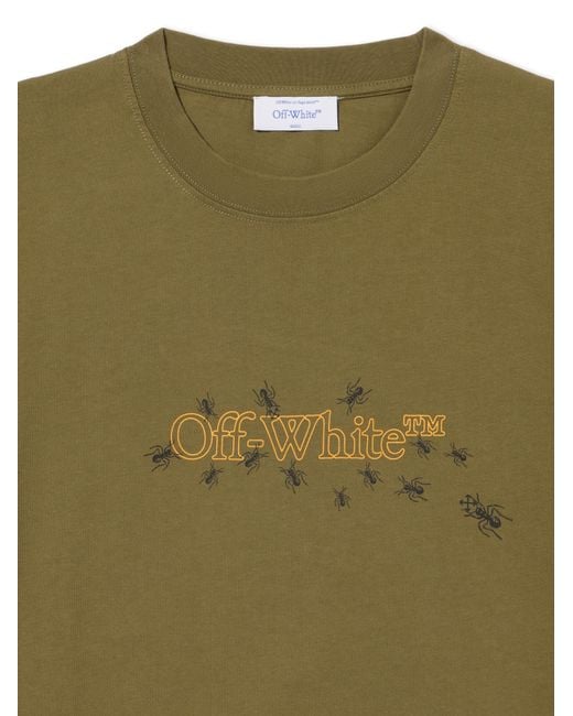 Off-White c/o Virgil Abloh Yellow Ants Arrow T-Shirt for men