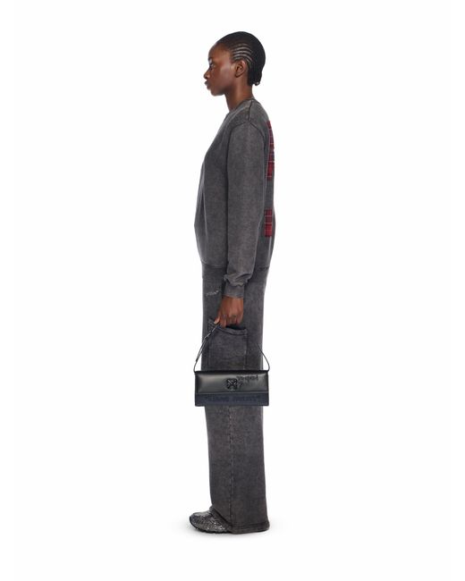Off-White c/o Virgil Abloh Black Jitney 1.0 Quote3D Bag