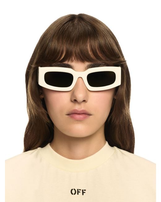 Off-White c/o Virgil Abloh Green Cary Sunglasses