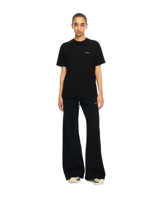 Off-White c/o Virgil Abloh Black Arrow Leaves T-Shirt