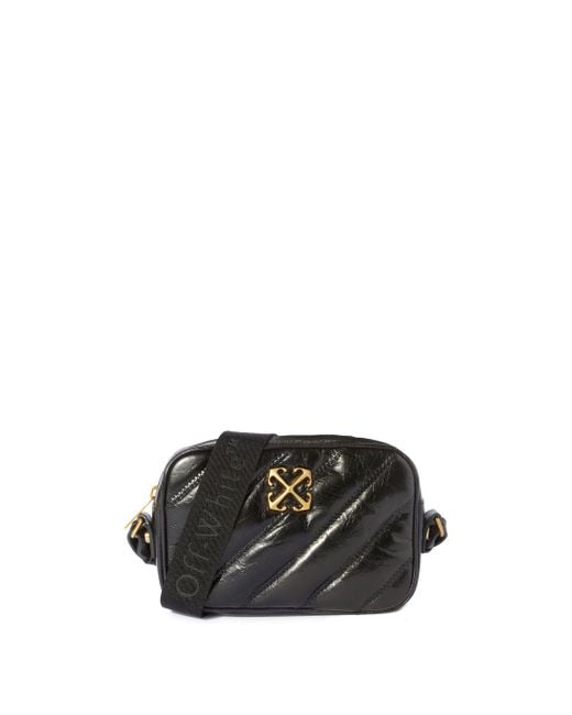 Off-White c/o Virgil Abloh Black Quilted Camera Bag
