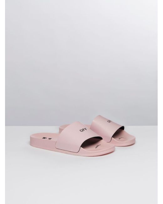off white slides pink