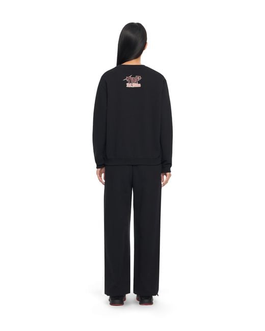 Off-White c/o Virgil Abloh Black Off- C/O Ac Milan Sweatshirt