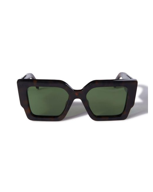 Gafas de sol Catalina con montura oversize Off-White c/o Virgil Abloh de hombre de color Green