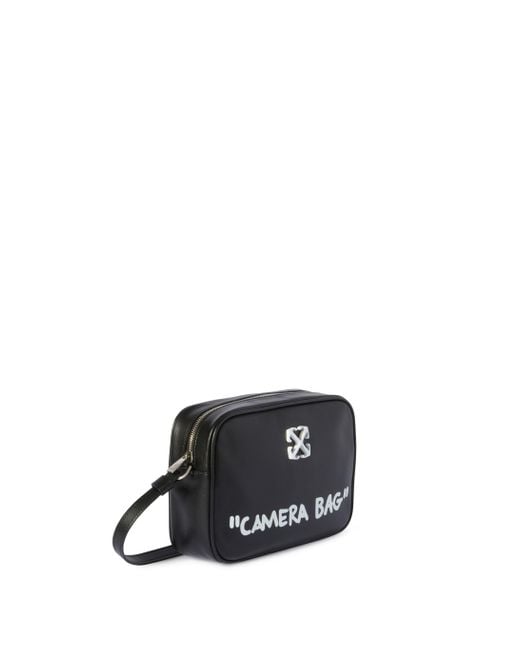 Off-White c/o Virgil Abloh Black Jitney Quote Camera Bag