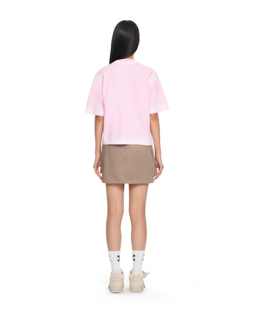Off-White c/o Virgil Abloh Gray Pocket Mini Skirt