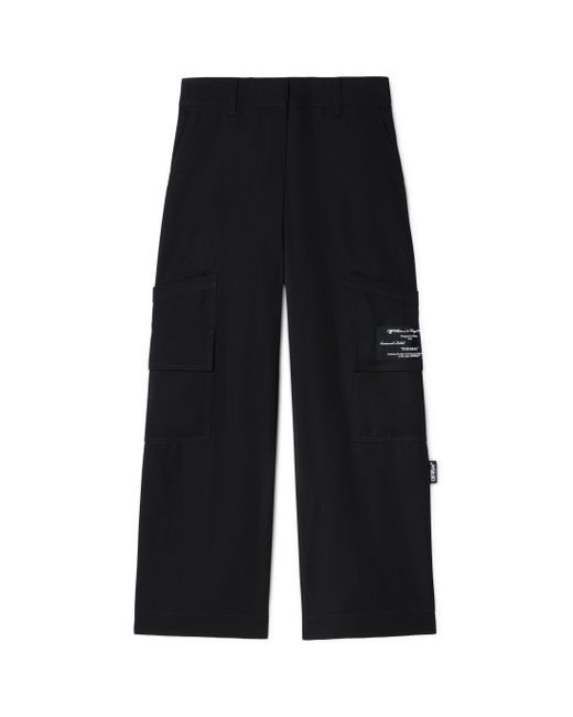 Off-White c/o Virgil Abloh Black Toybox Wool Cargo Pants