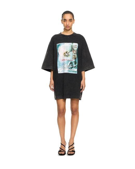 Off-White c/o Virgil Abloh Black Over T-Shirt Dress