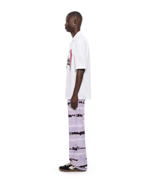 Off-White c/o Virgil Abloh White Double Eagle Poplin Bowling Shirt for men