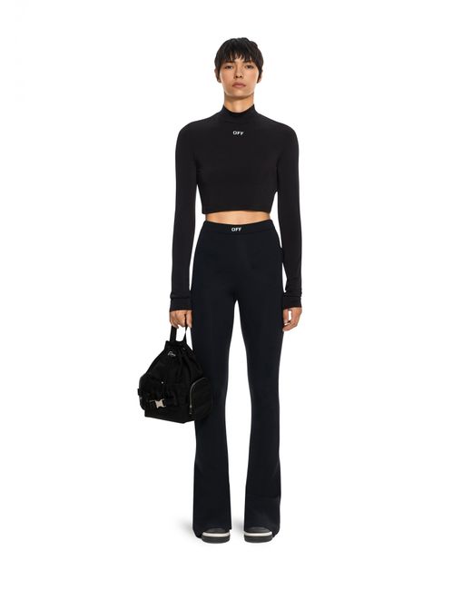Off-White c/o Virgil Abloh Black Off Stamp Sec Skin Crop Turtle