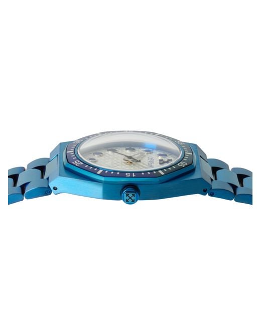 Off-White c/o Virgil Abloh Blue "Dry Mode" Watch for men