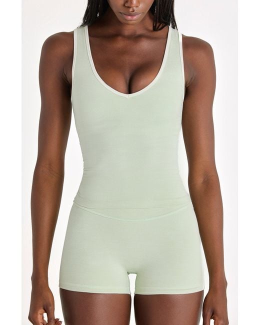 BO+TEE Green Soft Active Tank Top