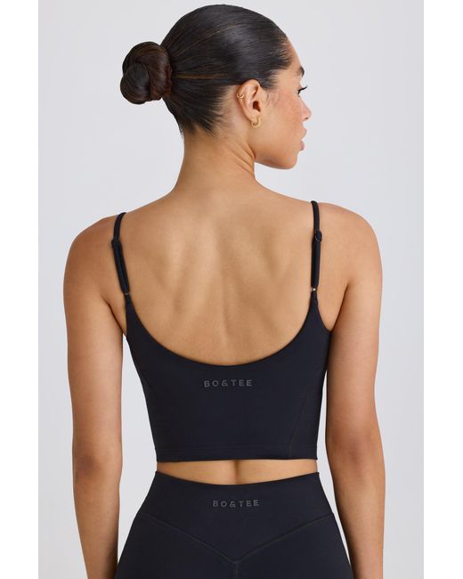BO+TEE Black Soft Active Tank Top