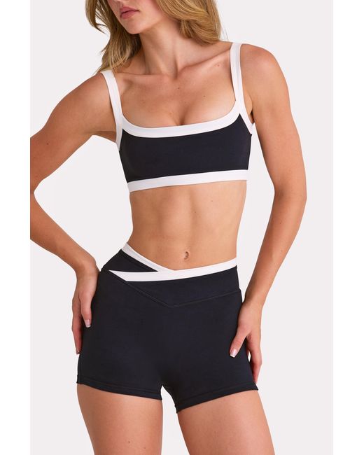 BO+TEE Black Soft Active Shorts