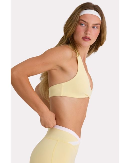 BO+TEE Yellow Soft Active Sports Bra