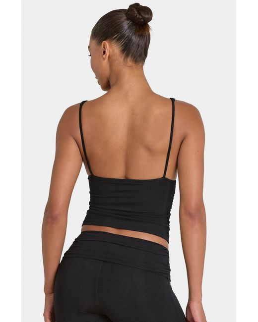 BO+TEE Black Buttercloud Tank Top