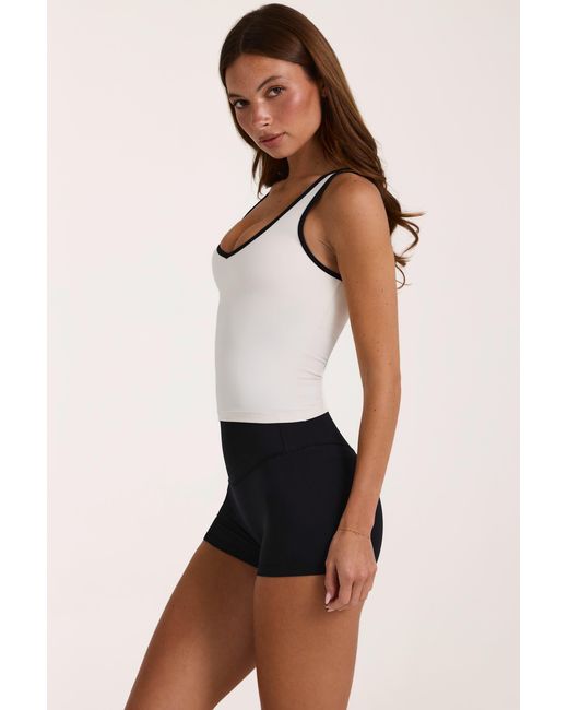 BO+TEE White Soft Active Tank Top