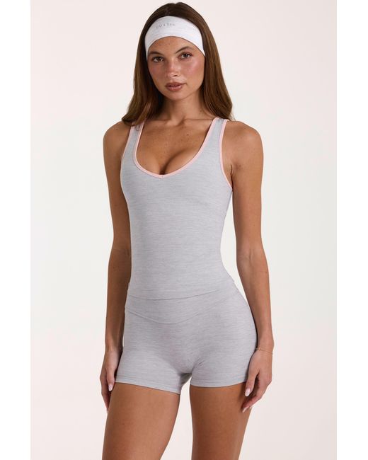 BO+TEE Gray Soft Active Tank Top
