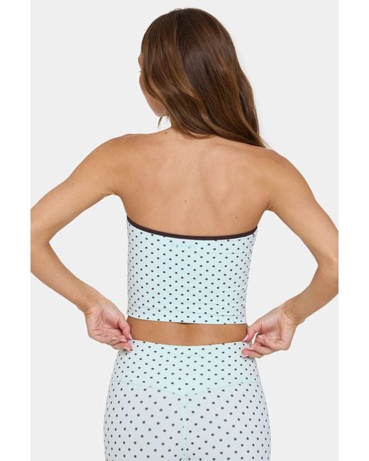 BO+TEE Green Soft Active Bandeau Top