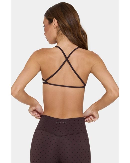 BO+TEE Yellow Soft Active Low-Impact Sports Bra