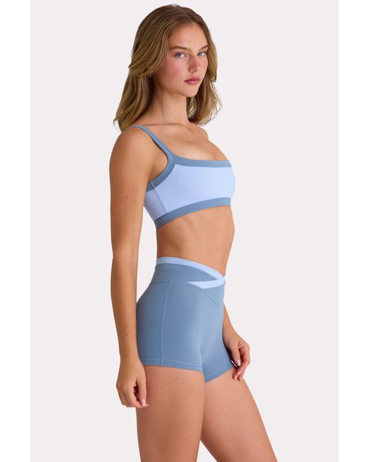 BO+TEE Blue Soft Active Shorts