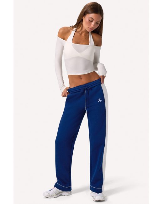 BO+TEE Blue Wide Leg Sweatpants