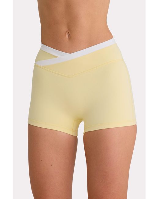 BO+TEE Yellow Soft Active Shorts
