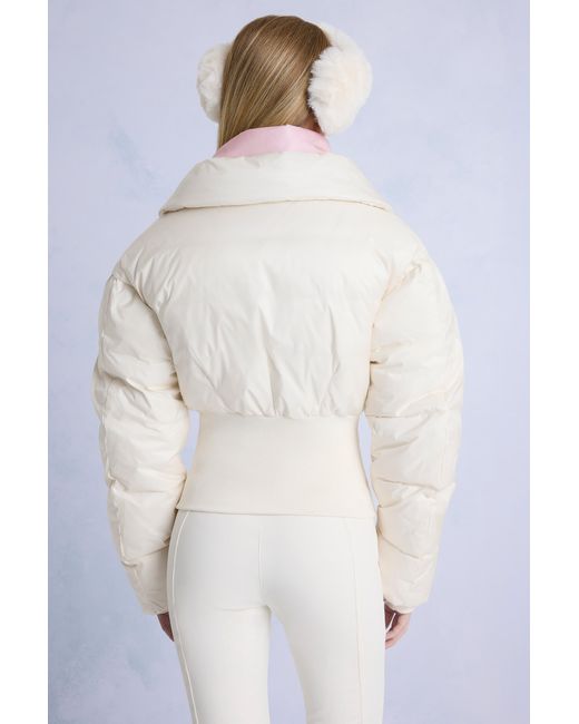 BO+TEE White Waterproof Layered Ski Jacket
