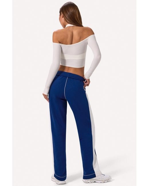 BO+TEE Blue Wide Leg Sweatpants