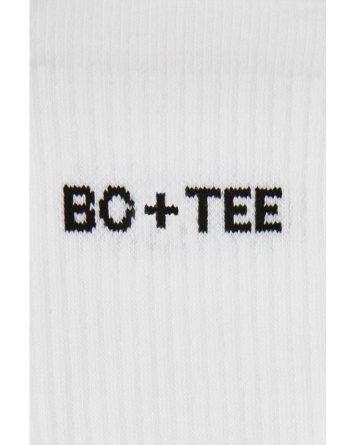 BO+TEE White Ribbed Crew Sock Bundle