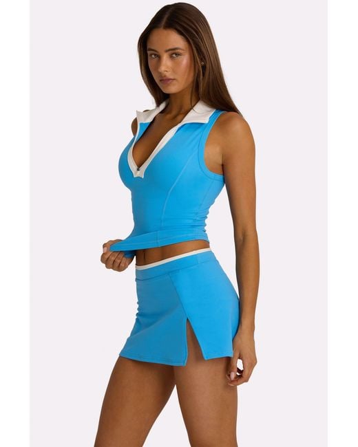 BO+TEE Blue Soft Active Tank Top