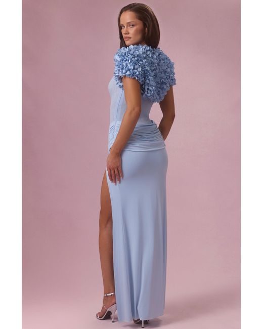 Oh Polly Blue Cropped Bolero