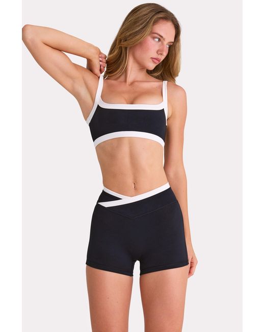 BO+TEE Black Soft Active Shorts