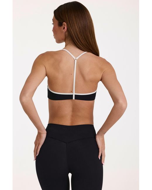BO+TEE Black Soft Active Sports Bra