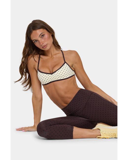 BO+TEE Yellow Soft Active Low-Impact Sports Bra