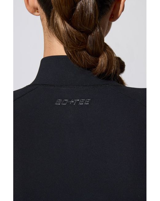 BO+TEE Black Long Sleeve Zip Up Jacket