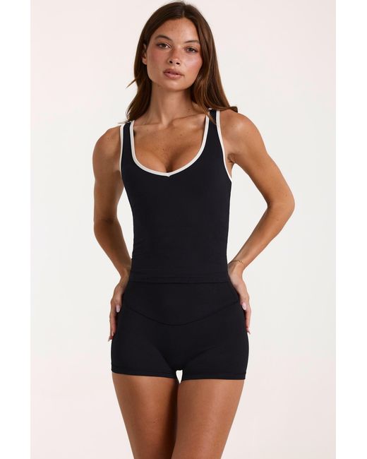 BO+TEE Black Soft Active Tank Top
