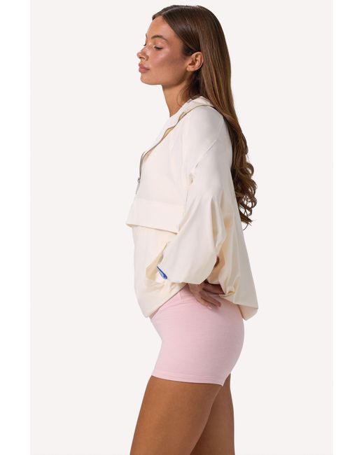 BO+TEE White Oversized Track Jacket
