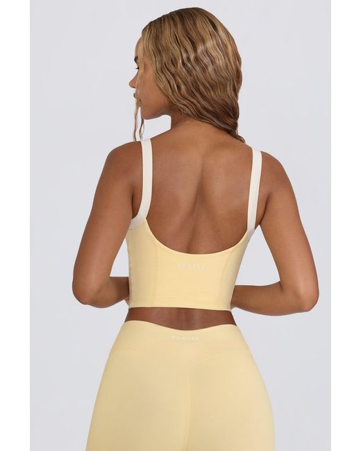BO+TEE Natural Cropped Tank Top