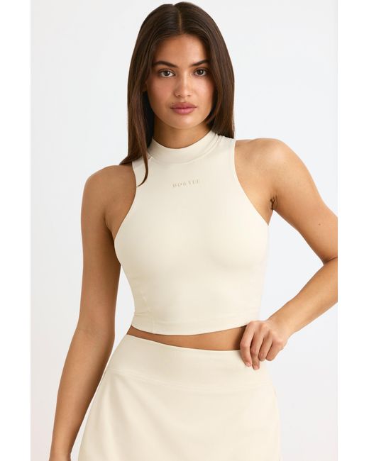 BO+TEE Natural Soft Active High-Neck Tank Top