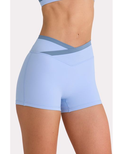BO+TEE Blue Soft Active Shorts