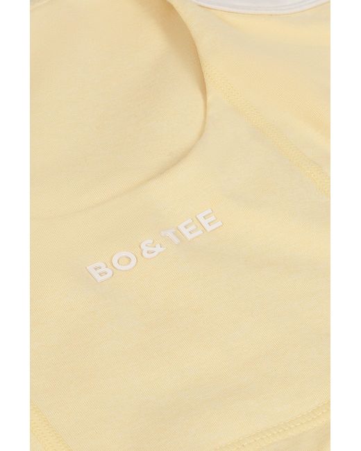 BO+TEE Natural Cropped Tank Top