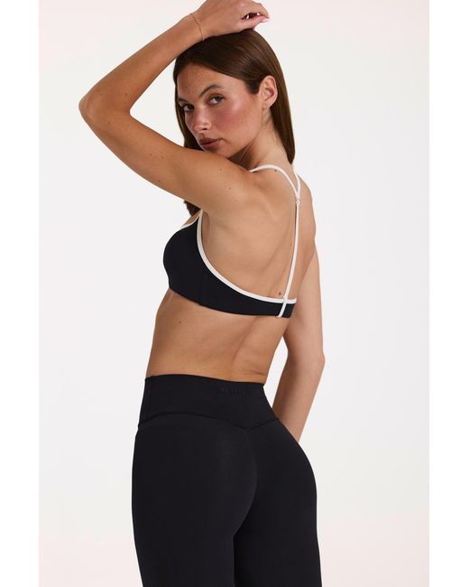 BO+TEE Black Soft Active Sports Bra