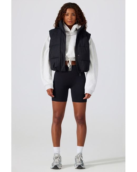 BO+TEE Black Super Sculpt Seamless Biker Shorts