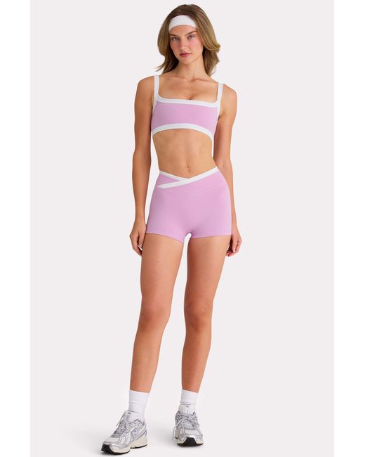 BO+TEE Pink Soft Active Shorts