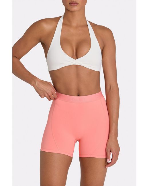 BO+TEE Orange Soft Active Mini Shorts
