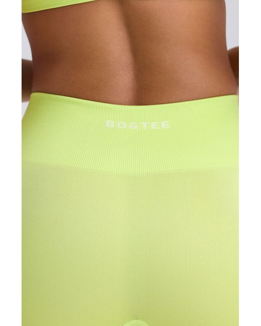 BO+TEE Green Super Sculpt Seamless Leggings