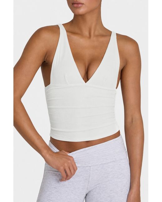BO+TEE White Buttercloud Tank Top